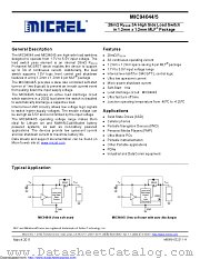 MIC94044 datasheet pdf Microchip