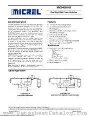 MIC94067 datasheet pdf Microchip