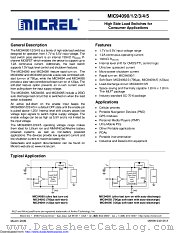 MIC94091YMT-TR datasheet pdf Microchip