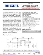 MICRF219AAYQS datasheet pdf Microchip
