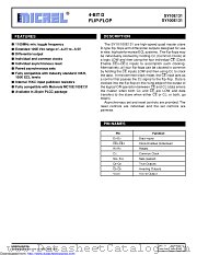 SY10E131 datasheet pdf Microchip