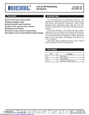SY100EL16VFKG-TR datasheet pdf Microchip