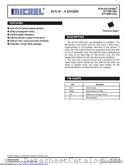 SY100EL33LZG-TR datasheet pdf Microchip