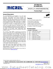 SY10EL34LZG datasheet pdf Microchip