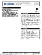 SY100EPT28 datasheet pdf Microchip