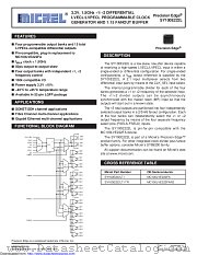 SY100E222LTY-TR datasheet pdf Microchip
