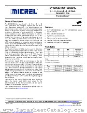 SY100S834LZG-TR datasheet pdf Microchip