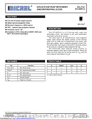 SY10EP51VZG datasheet pdf Microchip
