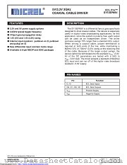SY10EP89VKG datasheet pdf Microchip