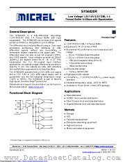SY56020RMG datasheet pdf Microchip