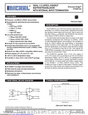 SY58012UMG-TR datasheet pdf Microchip