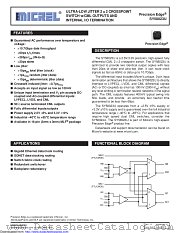 SY58023UMG-TR datasheet pdf Microchip