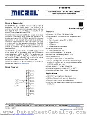 SY58031U datasheet pdf Microchip