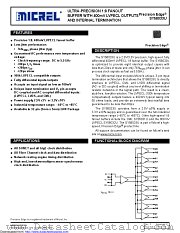 SY58033UMG datasheet pdf Microchip