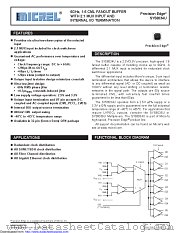 SY58034UMG datasheet pdf Microchip