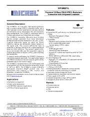 SY58621L datasheet pdf Microchip