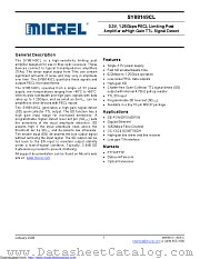 SY88149CL datasheet pdf Microchip