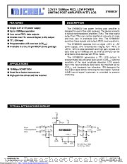 SY88803V datasheet pdf Microchip