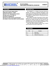 SY88927VKG-TR datasheet pdf Microchip