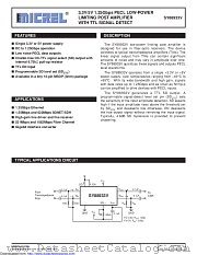 SY88933V datasheet pdf Microchip