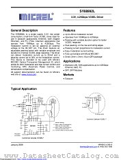 SY88992LMG-TR datasheet pdf Microchip