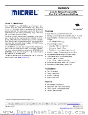 SY89297UMG-TR datasheet pdf Microchip
