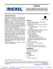 SY89464U datasheet pdf Microchip