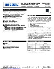 SY89534L datasheet pdf Microchip