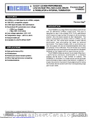 SY89825U datasheet pdf Microchip