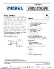 SY89835UMG-TR datasheet pdf Microchip