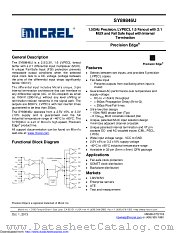 SY89846UMG-TR datasheet pdf Microchip