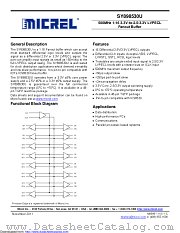 SY898530U datasheet pdf Microchip