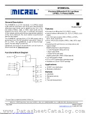 SY898533LKZ-TR datasheet pdf Microchip