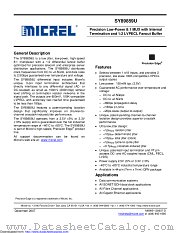 SY89859U datasheet pdf Microchip