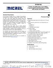 SY89874UMG-TR datasheet pdf Microchip