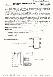 MMC40104 datasheet pdf Microelectronica