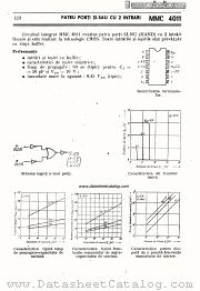 MMC4011 datasheet pdf Microelectronica