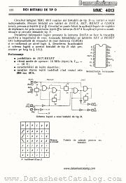 MMC4013 datasheet pdf Microelectronica