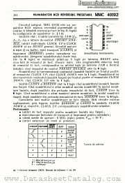 MMC40192 datasheet pdf Microelectronica