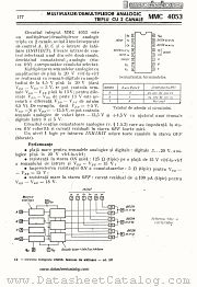 MMC4053 datasheet pdf Microelectronica