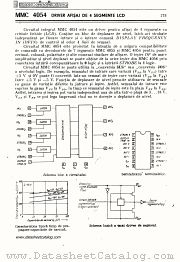 MMC4054 datasheet pdf Microelectronica
