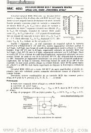 MMC4055 datasheet pdf Microelectronica