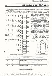 MMC4099 datasheet pdf Microelectronica