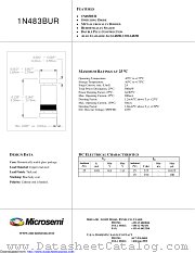 1N483BUR datasheet pdf Microsemi