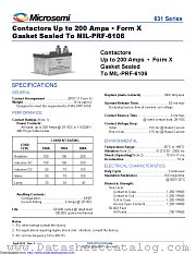 631-100-115V datasheet pdf Microsemi