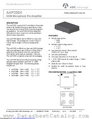 AAP200DS-M4A-G-LF-W datasheet pdf Microsemi