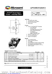 APT100GT120JU2 datasheet pdf Microsemi