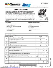 APT29F80J datasheet pdf Microsemi
