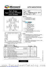 APTC60HM70T3G datasheet pdf Microsemi