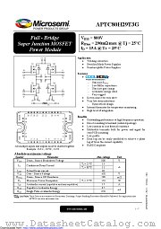 APTC80H29T3G datasheet pdf Microsemi